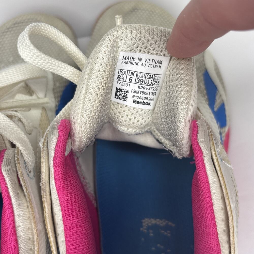 Size 8.5 - Reebok Nano X White Proud Pink Blue W - Picture 5 of 9